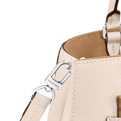 M20520 Quartz White Epi grained cowhide leather Smooth Epi leather and supple grained-cowhide trim Marelle Tote BB 3 M20520 Quartz White Epi grained cowhide leather Smooth Epi leather and supple grained-cowhide trim Marelle Tote BB - Image 2