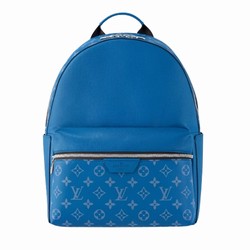M31026 Agave Blue Taiga cowhide leather and Monogram coated canvas Cowhide leather trim Discovery Backpack 1 M31026 Agave Blue Taiga cowhide leather and Monogram coated canvas Cowhide leather trim Discovery Backpack