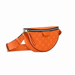 M31029 Tangerine Taiga cowhide leather and Monogram coated canvas Cowhide leather trim LV Moon Crossbody 5 M31029 Tangerine Taiga cowhide leather and Monogram coated canvas Cowhide leather trim LV Moon Crossbody - Image 3