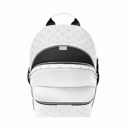 M31061 Optic White Taiga cowhide leather and Monogram coated canvas Cowhide leather trim Discovery Backpack 5 M31061 Optic White Taiga cowhide leather and Monogram coated canvas Cowhide leather trim Discovery Backpack - Image 3