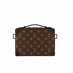 M45935 Monogram Macassar coated canvas Cowhide leather trim Textile lining Handle Soft Trunk 5 M45935 Monogram Macassar coated canvas Cowhide leather trim Textile lining Handle Soft Trunk - Image 3