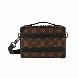 M45935 Monogram Macassar coated canvas Cowhide leather trim Textile lining Handle Soft Trunk 1 M45935 Monogram Macassar coated canvas Cowhide leather trim Textile lining Handle Soft Trunk