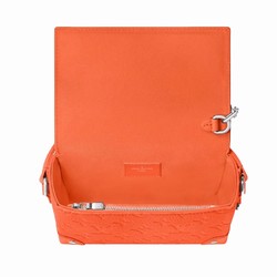 M82916 Orange Taurillon Monogram cowhide leather Cowhide leather lining Steamer Wearable Wallet 5 M82916 Orange Taurillon Monogram cowhide leather Cowhide leather lining Steamer Wearable Wallet - Image 3