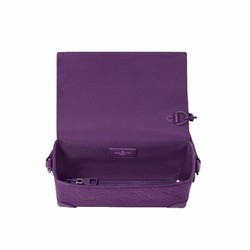 M83051 Purple Night Taurillon Monogram embossed cowhide leather Cowhidex leather trim Steamer Wearable Wallet 5 M83051 Purple Night Taurillon Monogram embossed cowhide leather Cowhidex leather trim Steamer Wearable Wallet - Image 3