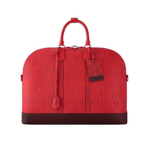 M11589 Autumn Maple Red Epi XL cowhide leather Cowhide-leather trim Textile lining LV x Park Seo-Bo Alma Travel GM 1 M11589 Autumn Maple Red Epi XL cowhide leather Cowhide-leather trim Textile lining LV x Park Seo-Bo Alma Travel GM
