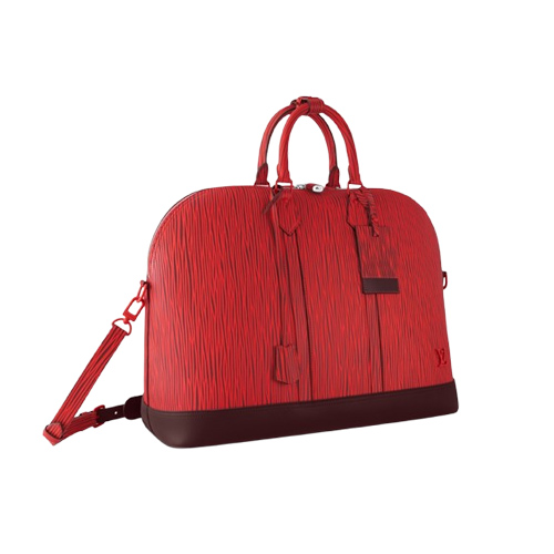 M11589 Autumn Maple Red Epi XL cowhide leather Cowhide-leather trim Textile lining LV x Park Seo-Bo Alma Travel GM 3 M11589 Autumn Maple Red Epi XL cowhide leather Cowhide-leather trim Textile lining LV x Park Seo-Bo Alma Travel GM - Image 2