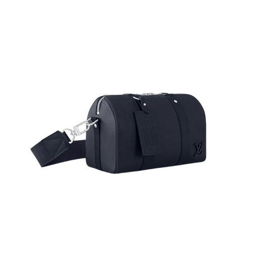 M11602 Ink Blue LV Aerogram cowhide leather Cowhide-leather trim Textile lining City Keepall 3 M11602 Ink Blue LV Aerogram cowhide leather Cowhide-leather trim Textile lining City Keepall - Image 2