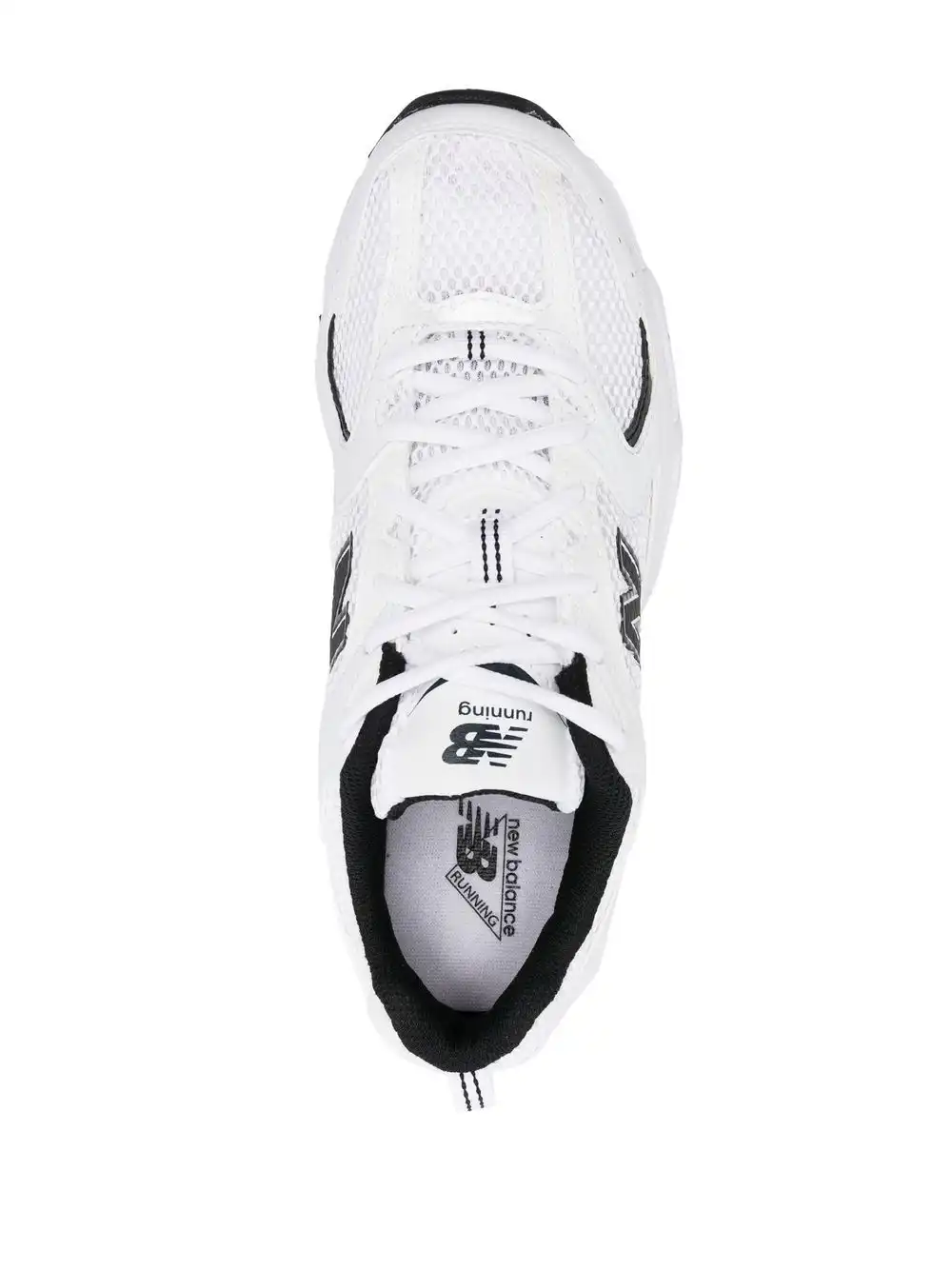 New Balance logo-patch low-top sneakers  