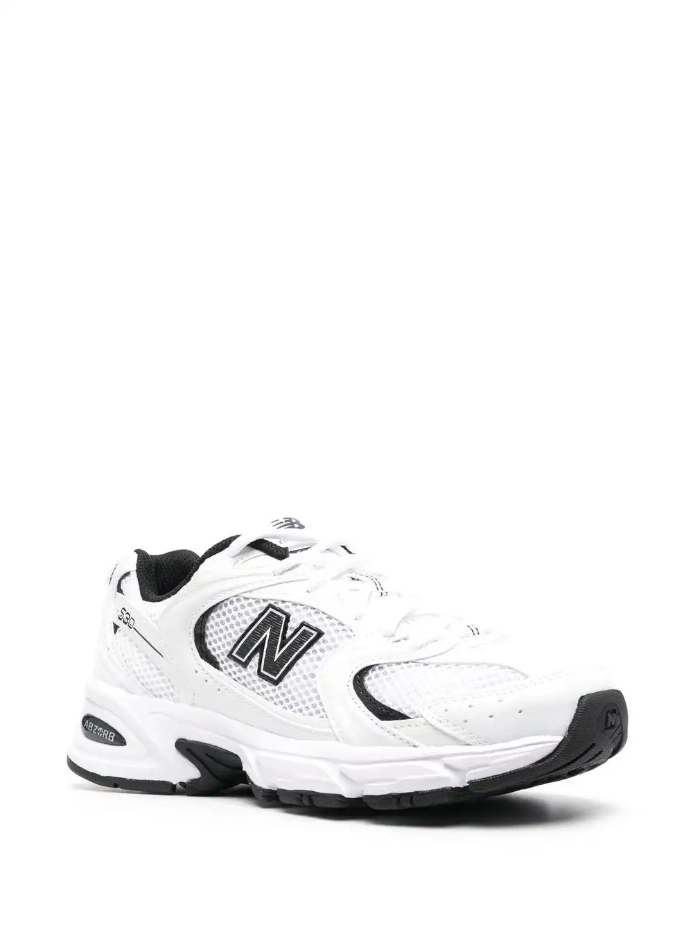 New Balance logo-patch low-top sneakers  