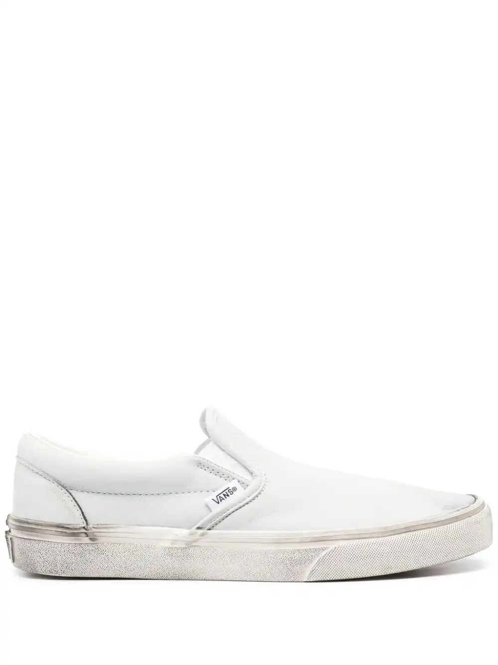 Vans leather slip-on sneakers 