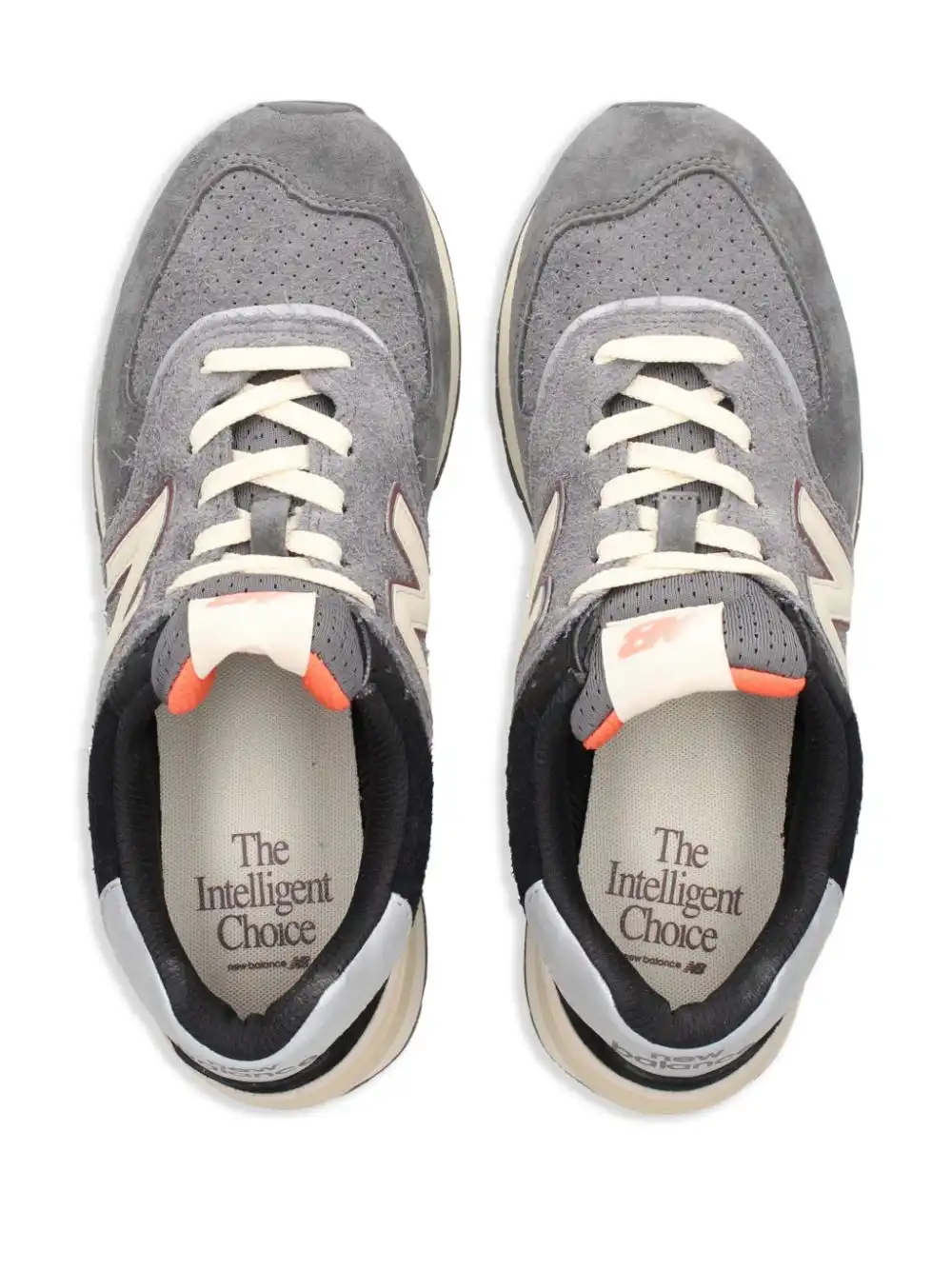 New Balance 574 panelled lace-up sneakers 