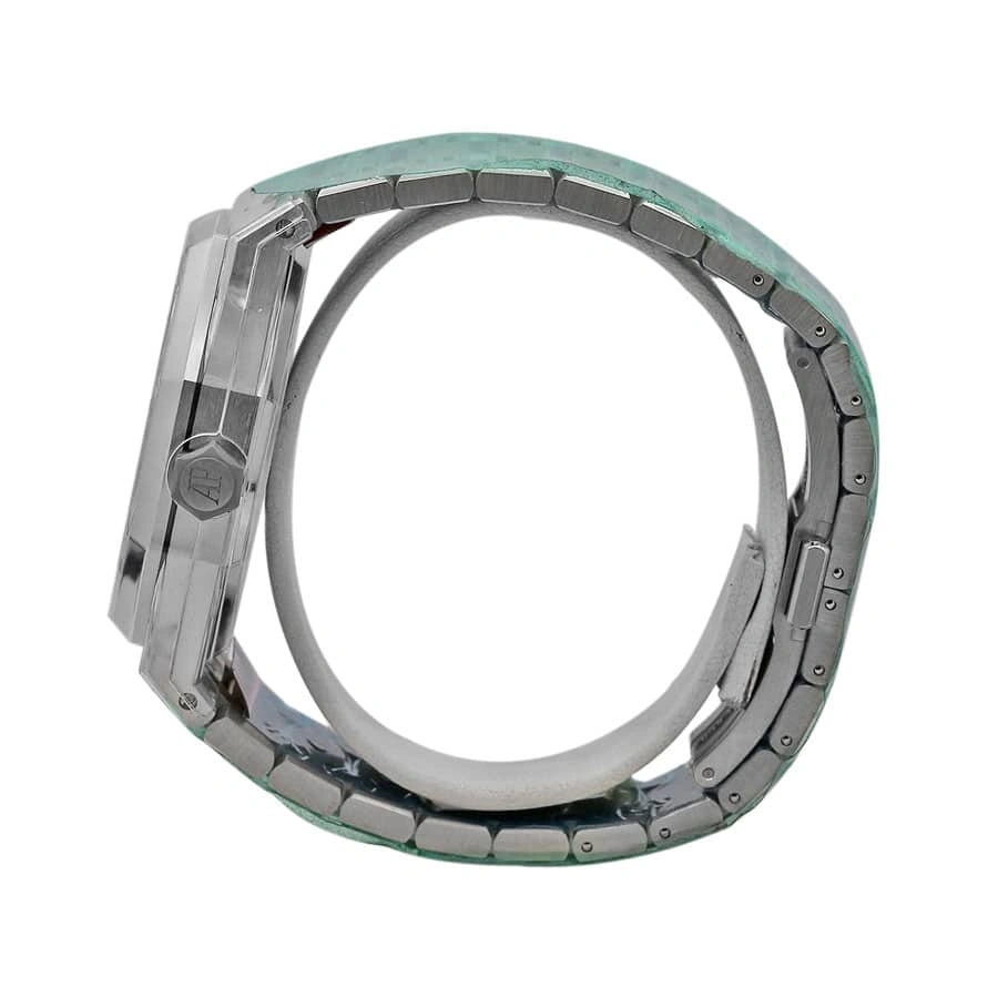 Reptime ModernLook Audemars Piguet Royal Oak 15451ST “Diamond Bezel Silver Dial” Ultra Fine Replica 1004