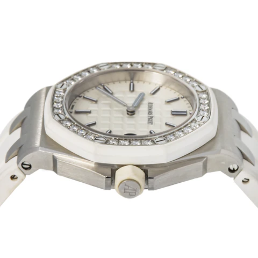 Reptime Comfortable Audemars Piguet Royal Oak 67540SK.ZZ.A010CA.01 “Silver” Ladies Top Clone 1: 50