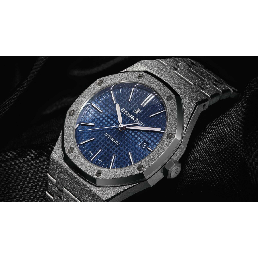 Reptime Trendsetting Audemars Piguet Royal Oak 67653BC.GG.1263BC.02 “Frosted” Blue Dial Collector’s Clone 1: 53