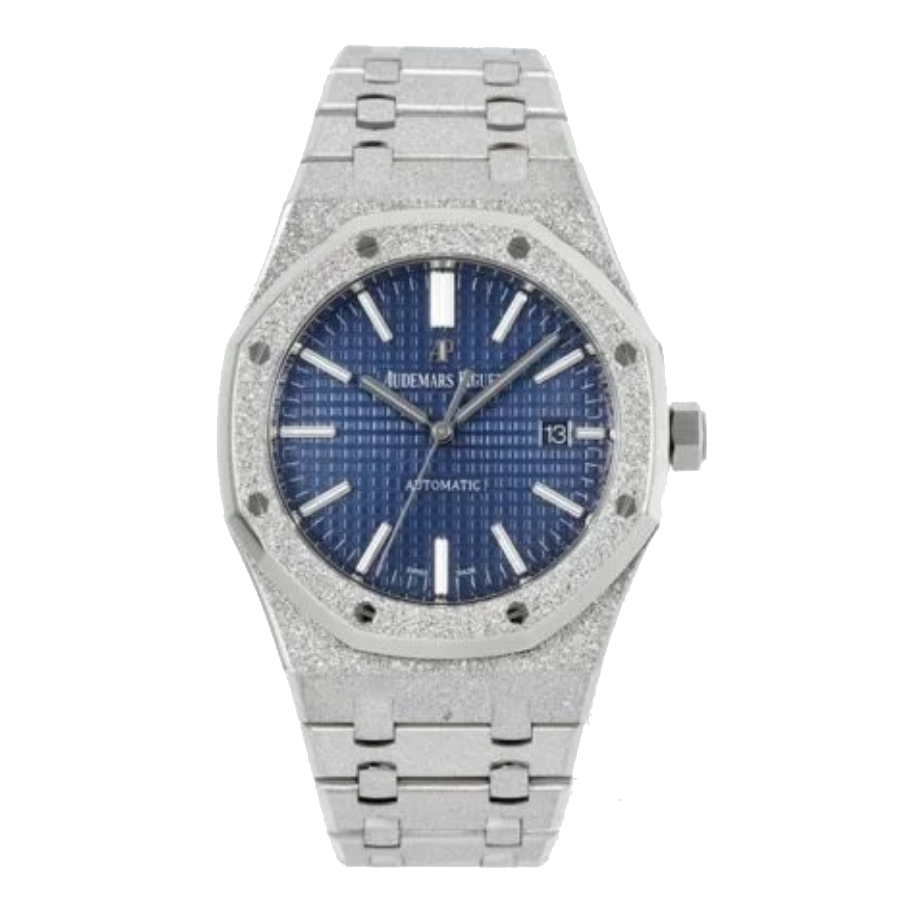 Trendsetting Audemars Piguet Royal Oak 67653BC.GG.1263BC.02 “Frosted” Blue Dial Collector’s Clone 1: 53