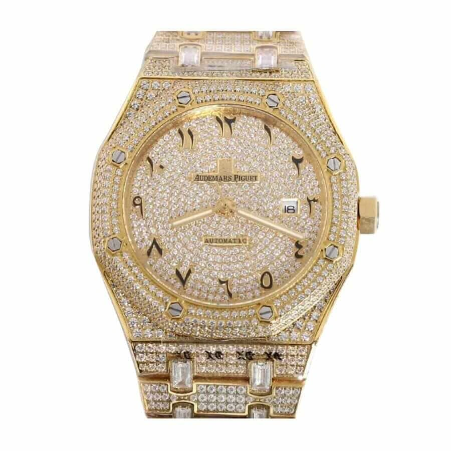 Audemars Piguet Royal Oak AP160SF295 “Iced Out” Signature Copy Edition Functional 1011