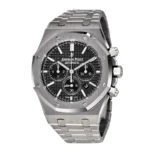 Reptime Sleek Audemars Piguet Royal Oak Chronograph 26240ST “Steel Black Dial” 56