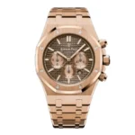 Reptime Audemars Piguet Royal Oak Chronograph 26331OR “Rose Gold Brown Dial” Master Replica 1: Thermal 64