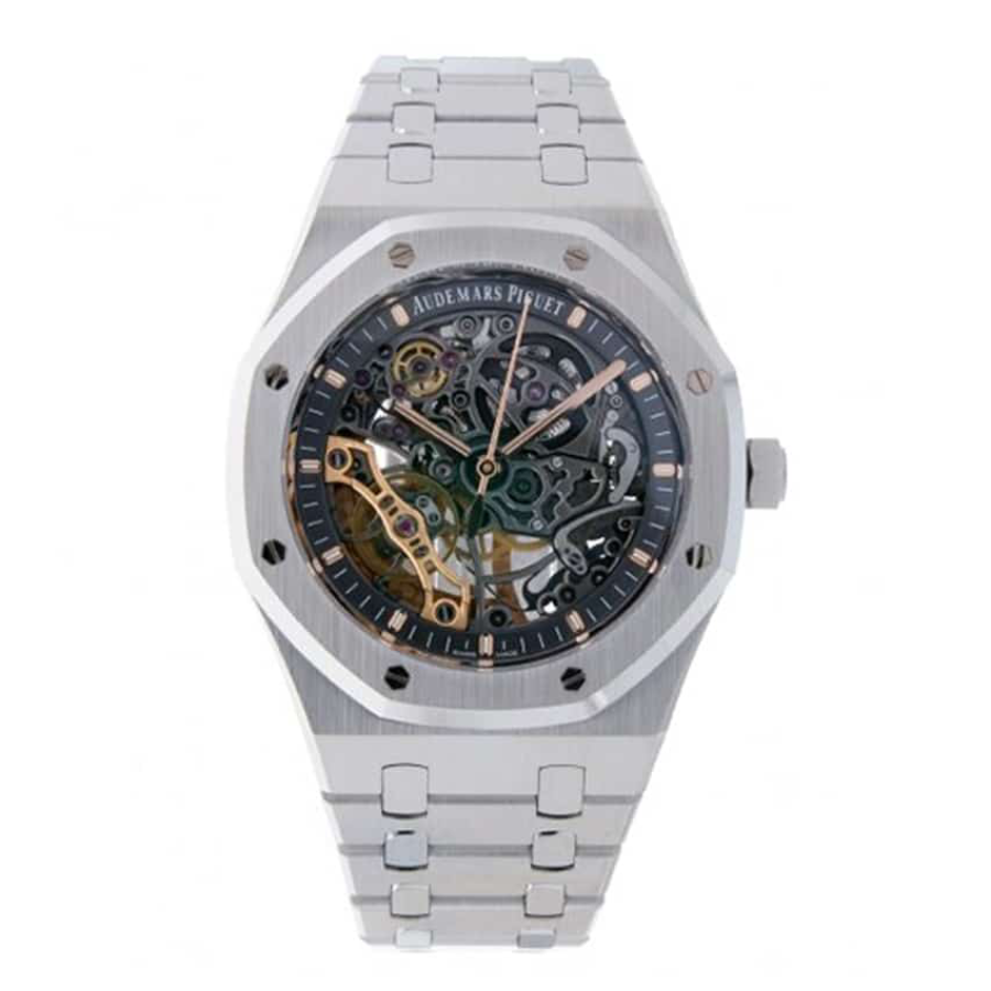 Audemars Piguet Royal Oak Double Balance Wheel Openworked 15407ST Replica Thermal 67