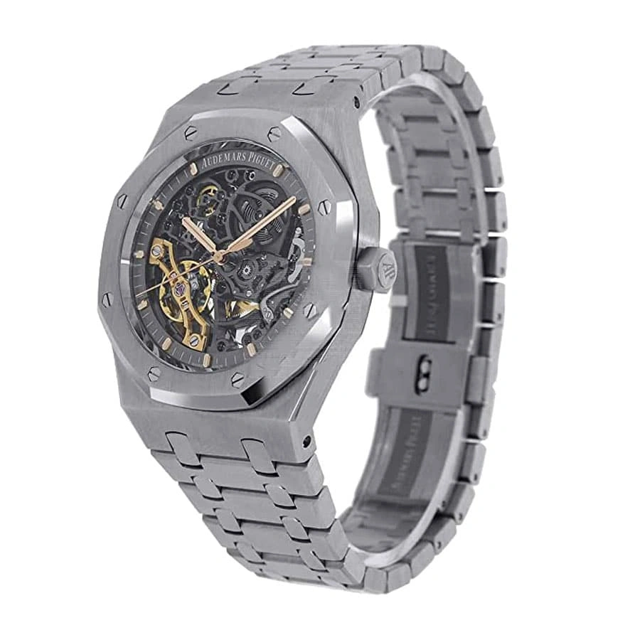 Reptime Audemars Piguet Royal Oak Double Balance Wheel Openworked 15407ST Replica Thermal 67