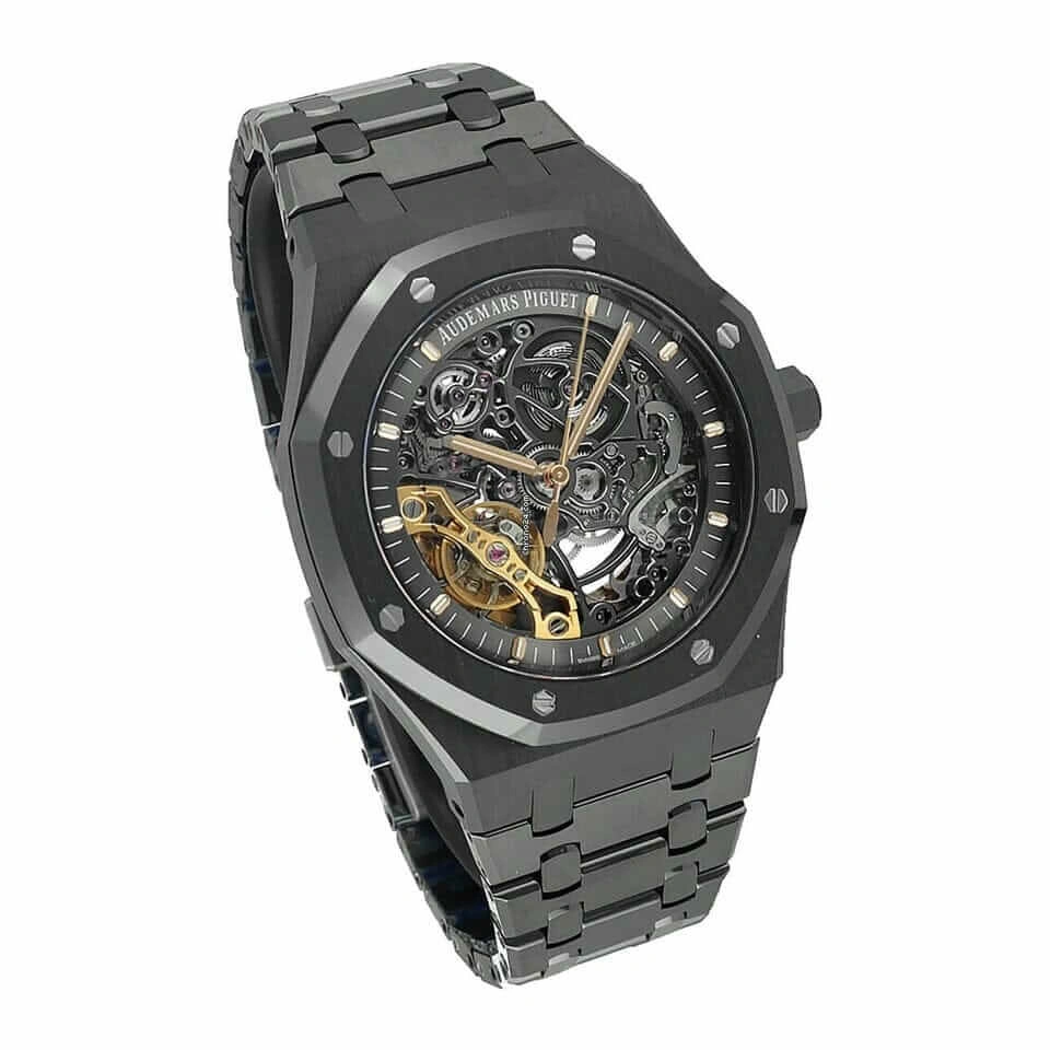 Reptime Audemars Piguet Royal Oak Double Balance Wheel Openworked 15416CE Near  Replica Durable 69
