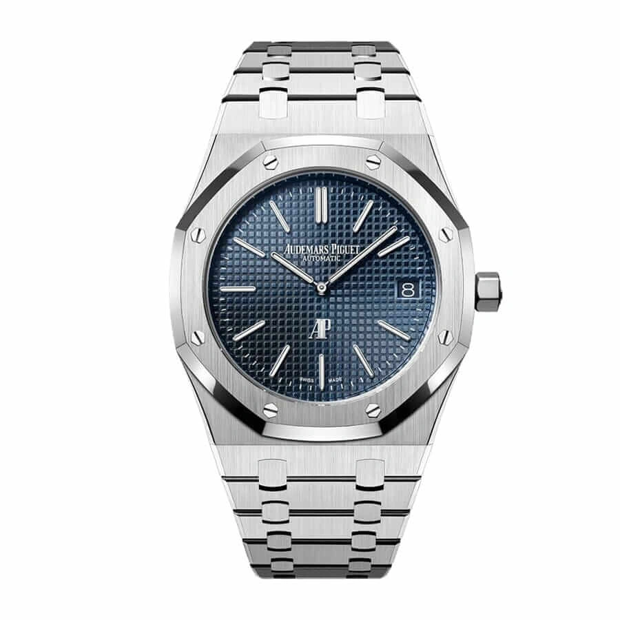 Durable Audemars Piguet Royal Oak “Jumbo” Extra-Thin 15202ST.OO.1240ST.01 “Jumbo” Collector’s Replica 18