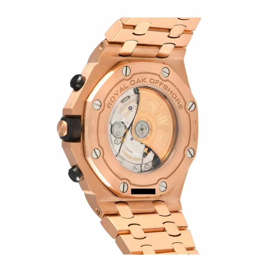 Reptime TopPick Audemars Piguet Royal Oak Offshore 26401RO “Rose Gold Chronograph” Deluxe Copy Quality 105