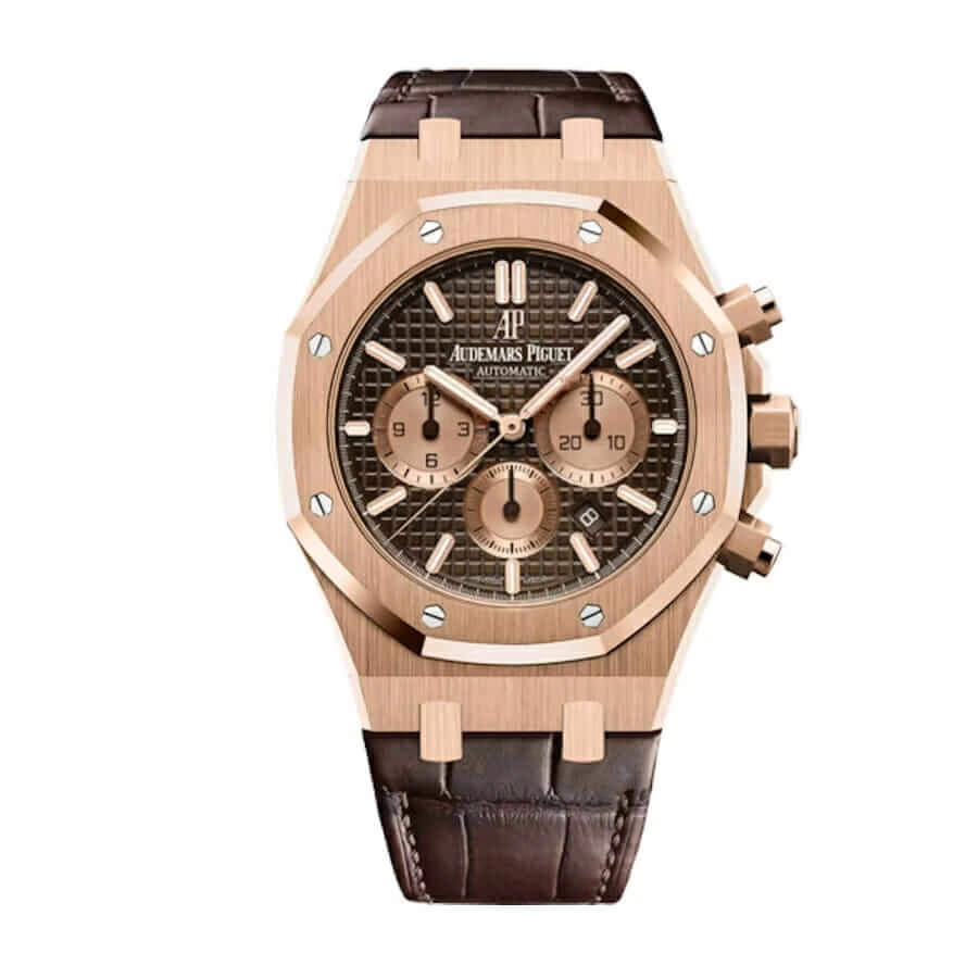 Reptime Sleek Audemars Piguet Royal Oak Offshore 26470OR.OO.1000OR.01 “Brown Crocodile”  Super Clone 116