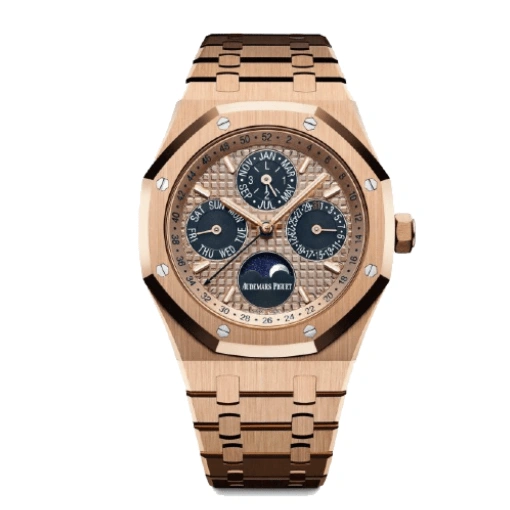 Reptime Thermal Audemars Piguet Royal Oak Perpetual Calendar 26574BA.OO.1220BA.01 “Yellow Gold” Pro Clone 1: 141