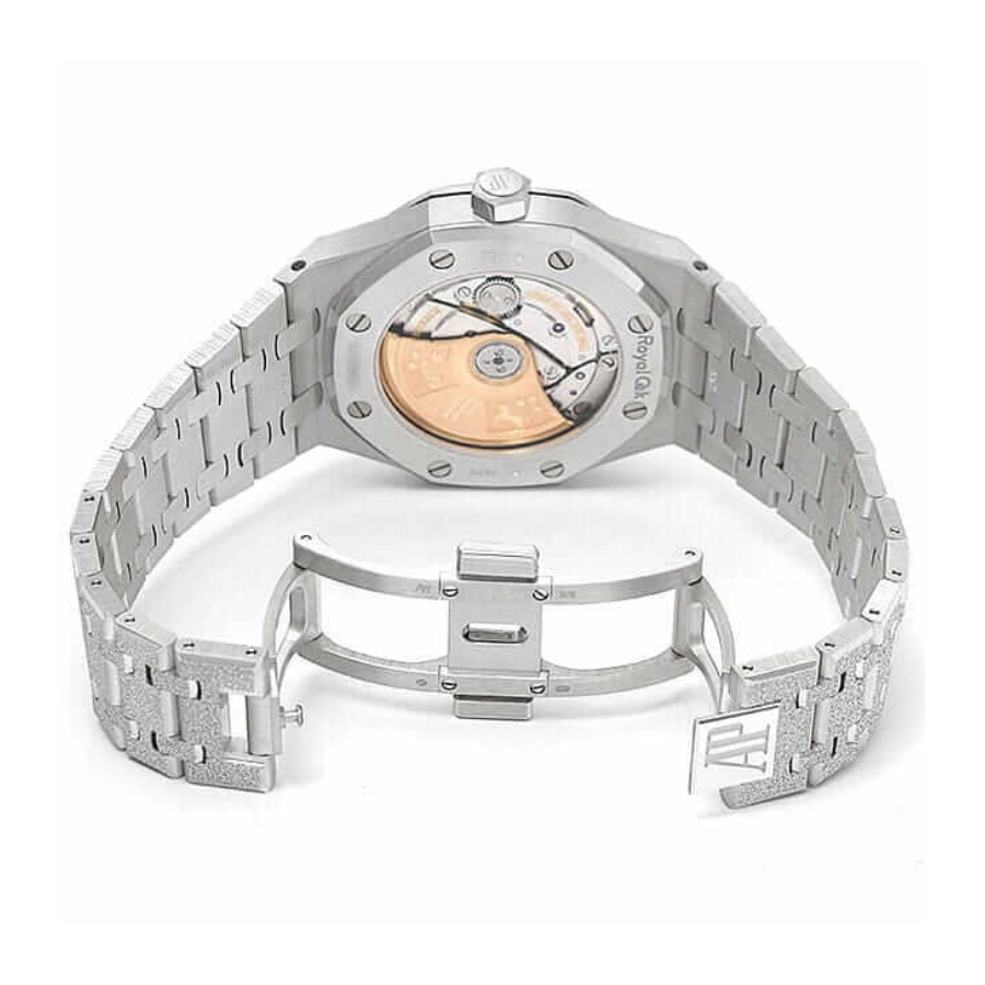 Reptime Elegant Audemars Piguet Royal Oak Perpetual Calendar 26574ST “Blue Dial” Top Grade Replica 139