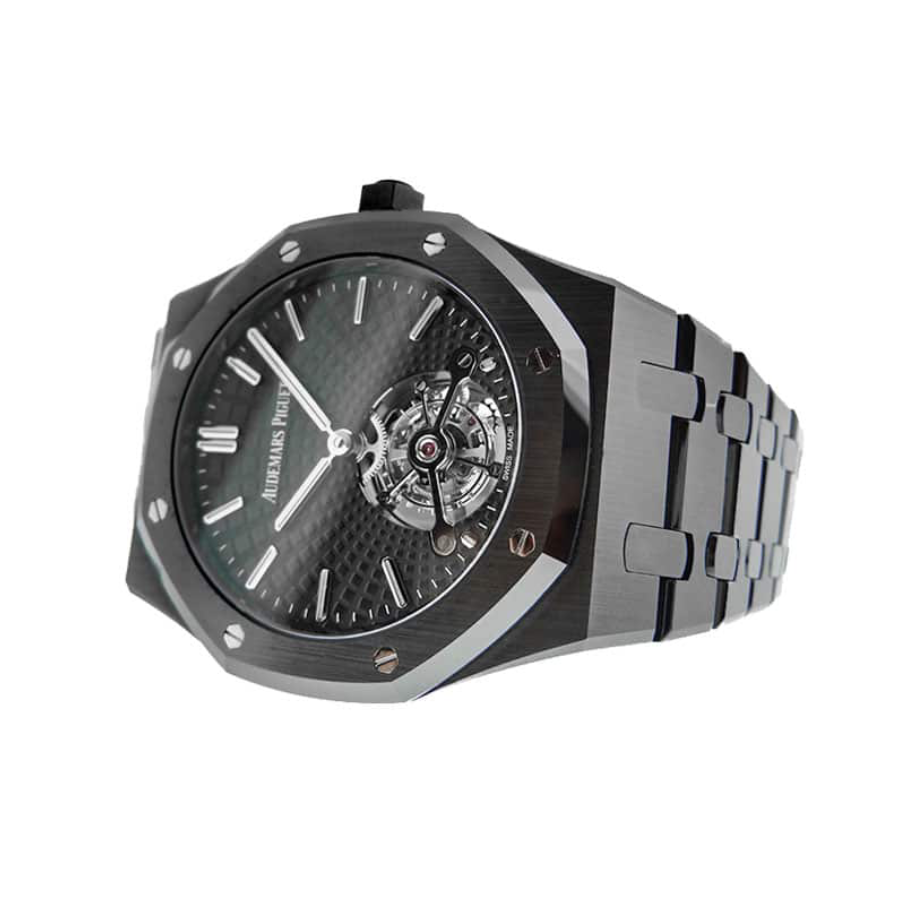Reptime TopPick Audemars Piguet Royal Oak Tourbillon 26522CE “Black Ceramic” Pro Clone 1: 151
