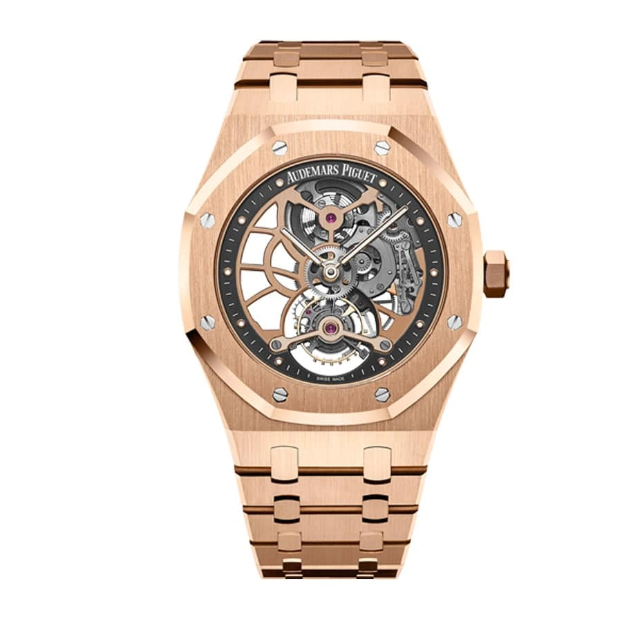 Reptime Audemars Piguet Royal Oak Tourbillon 26522OR “Rose Gold” Ultra Realistic Replica Attractive 152