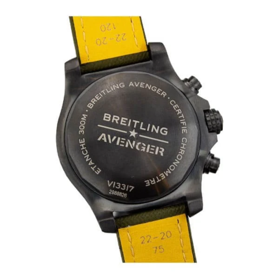 Reptime QuickDry Breitling Avenger Night Mission V13317101L1X1 “Titanium”  Super Clone 165