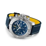 Reptime Breitling Chronomat A13385101C1X2 “Blue Dial Chronograph”  Duplicate SmoothTexture 168