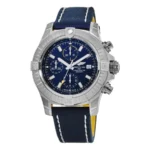 Reptime Breitling Chronomat A13385101C1X2 “Blue Dial Chronograph”  Duplicate SmoothTexture 168