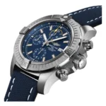 Reptime Breitling Chronomat A13385101C1X2 “Blue Dial Chronograph”  Duplicate SmoothTexture 168