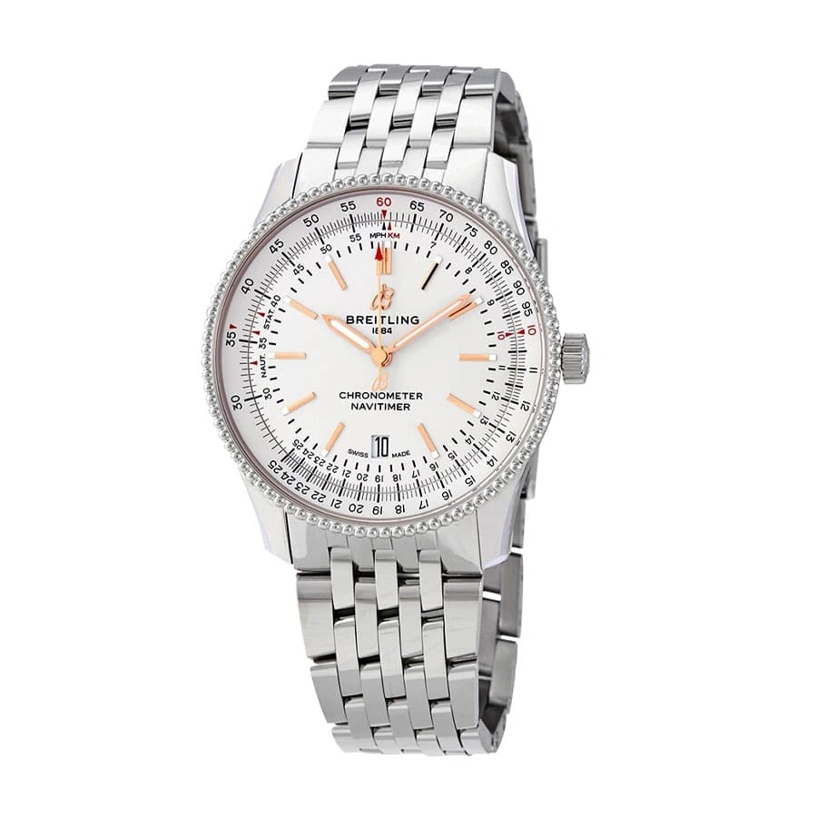 Reptime Breitling Chronomat A13385101C1X2 “Blue Dial Chronograph”  Duplicate SmoothTexture 168