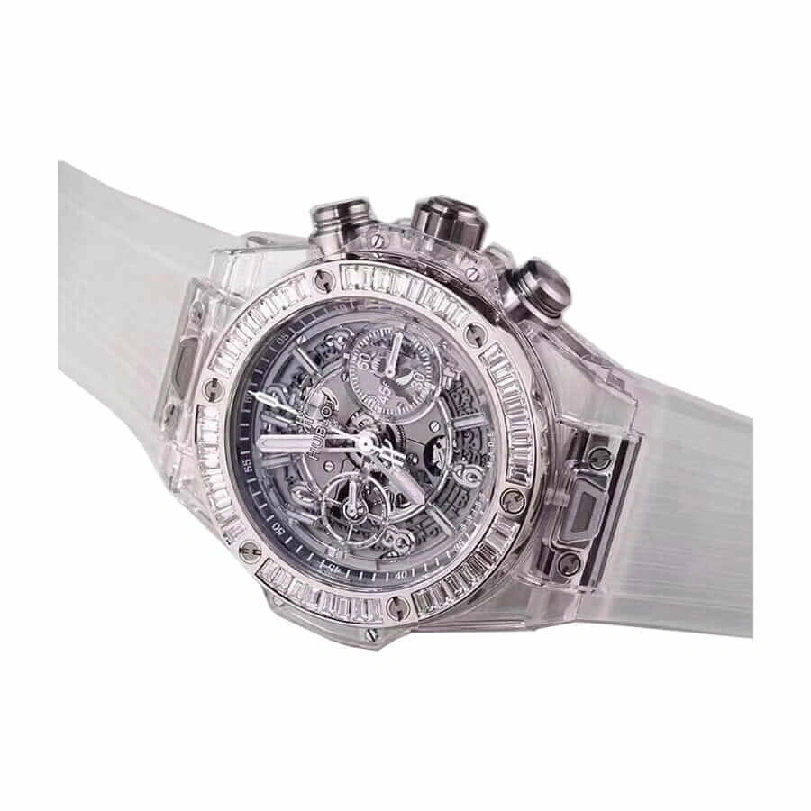 Reptime Affordable Hublot Big Bang Unico Sapphire Diamond 411.JX.4802.RT.1904 Luxury Clone Quality 1028