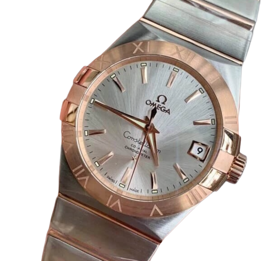Reptime Compact Omega Constellation Silver Dial 123.20.35.20.02.001 Perfect Clone Quality 254