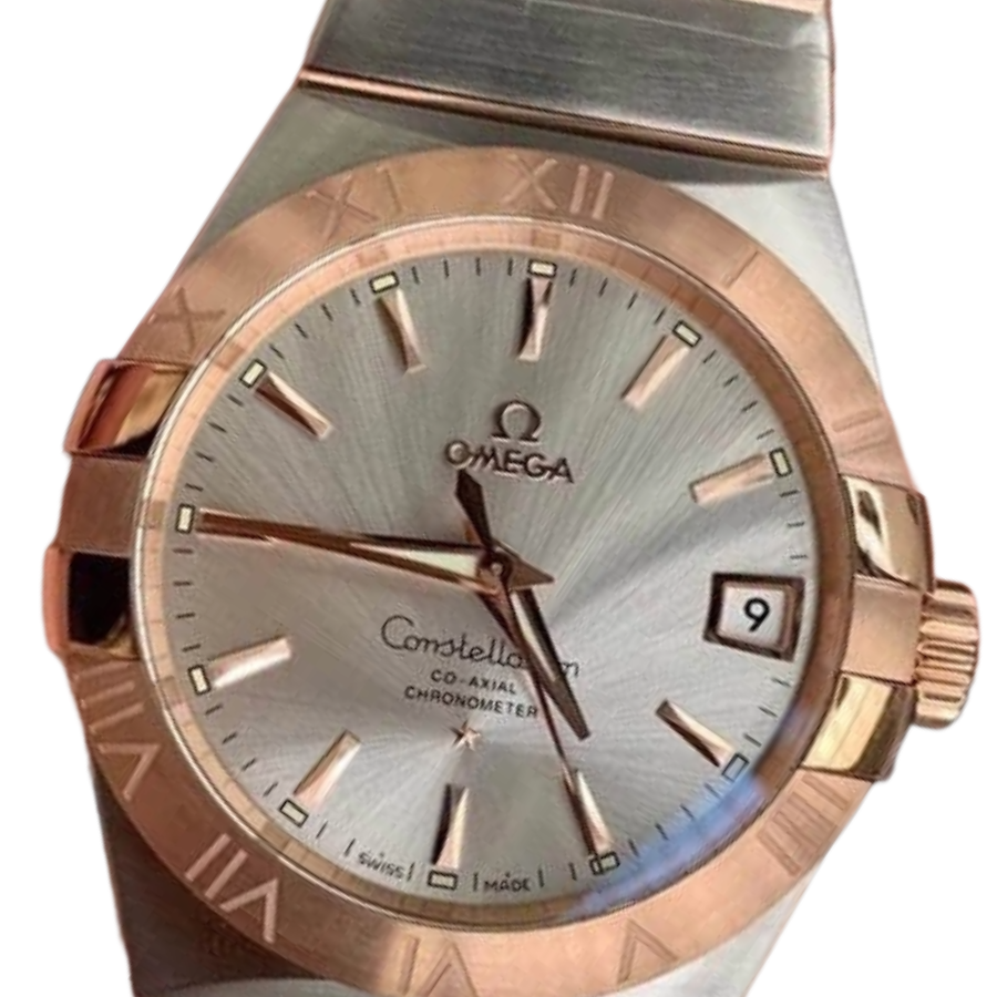 Reptime Compact Omega Constellation Silver Dial 123.20.35.20.02.001 Perfect Clone Quality 254