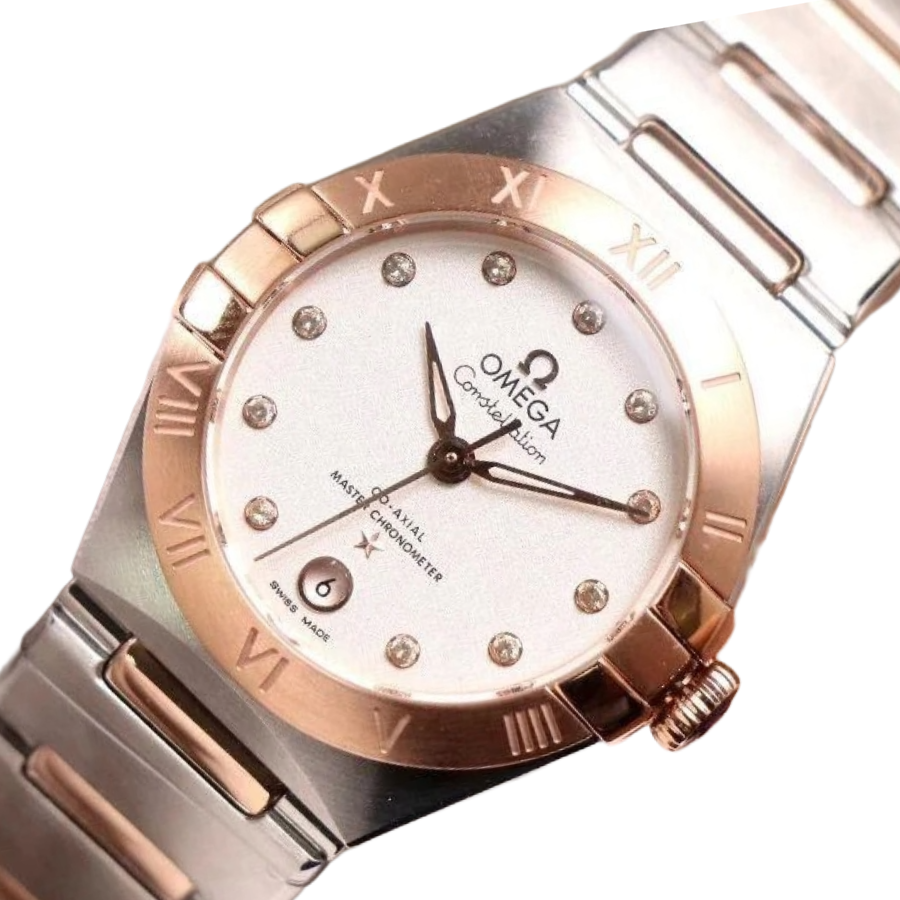 Reptime Omega Constellation Steel & Rose Gold 131.20.39.20.52.001 Ultra Fine Replica Youthful 255