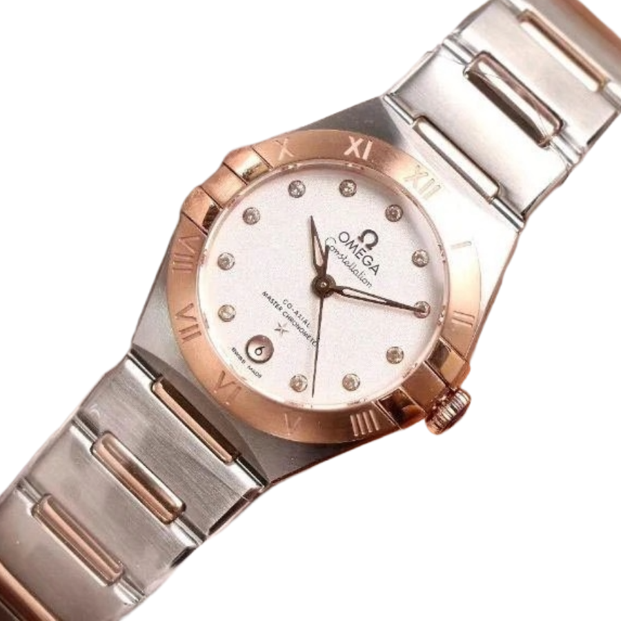 Reptime Omega Constellation Steel & Rose Gold 131.20.39.20.52.001 Ultra Fine Replica Youthful 255