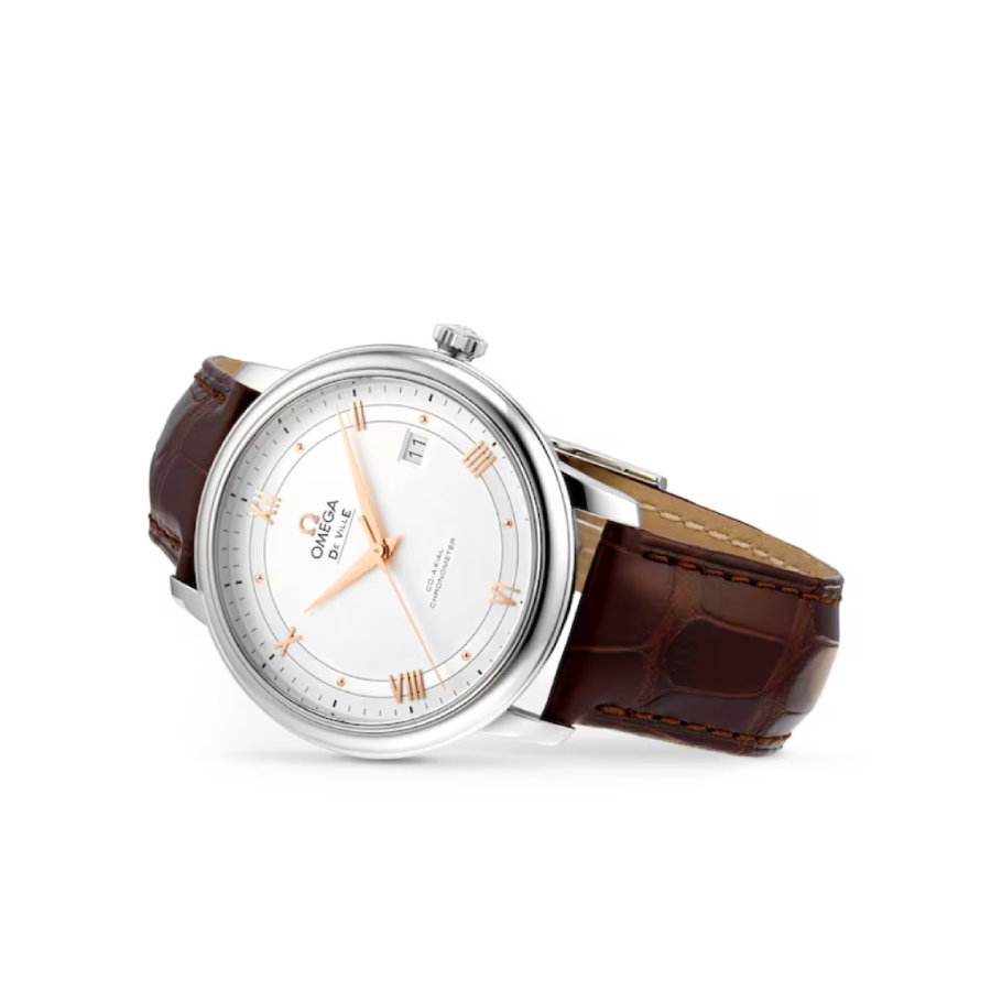 Reptime Stylish Omega De Ville Prestige 434.13.41.21.03.001 “Blue Dial” Supreme Copy 1: 262