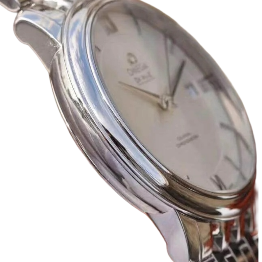 Reptime Reliable Omega De Ville Prestige White Dial 424.10.37.20.02.001 Precision Clone 265