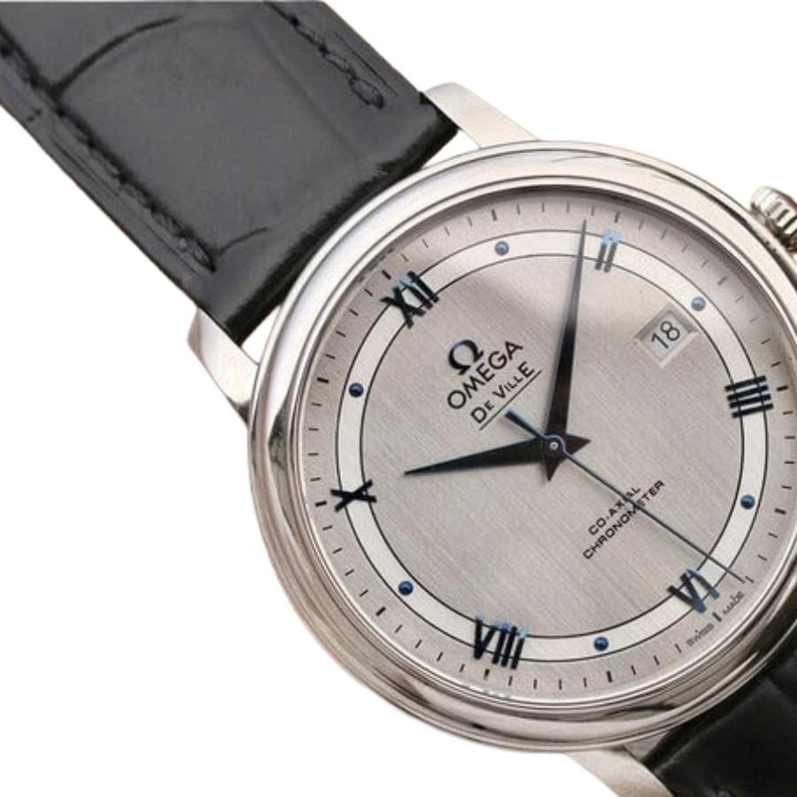Reptime Contemporary Omega De Ville Silver Dial 424.13.40.20.02.003 High-End Replica 1: 268