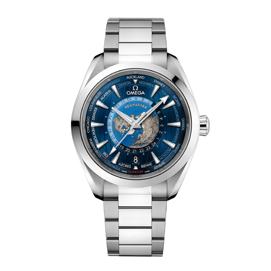 Reptime Omega Seamaster Aqua Terra Worldtimer 220.10.43.22.03.001 Signature Clone 1: EasyMatch 285