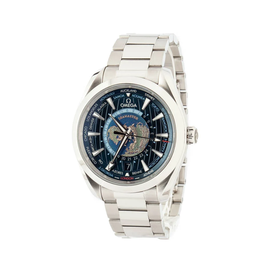 Reptime Omega Seamaster Aqua Terra Worldtimer 220.10.43.22.03.001 Signature Clone 1: EasyMatch 285
