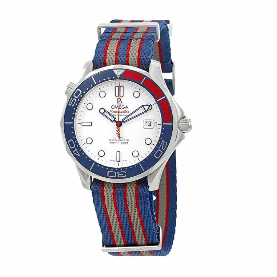 Reptime TravelReady Omega Seamaster Diver 007 Edition White Dial 215.32.46.51.01.001 Exclusive Clone Edition 284