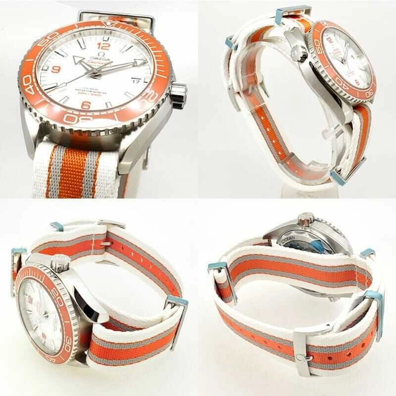 Reptime ZeroBulk Omega Seamaster Planet Ocean 215.32.44.21.04.001 “Orange” Mirror Replica 1: 300