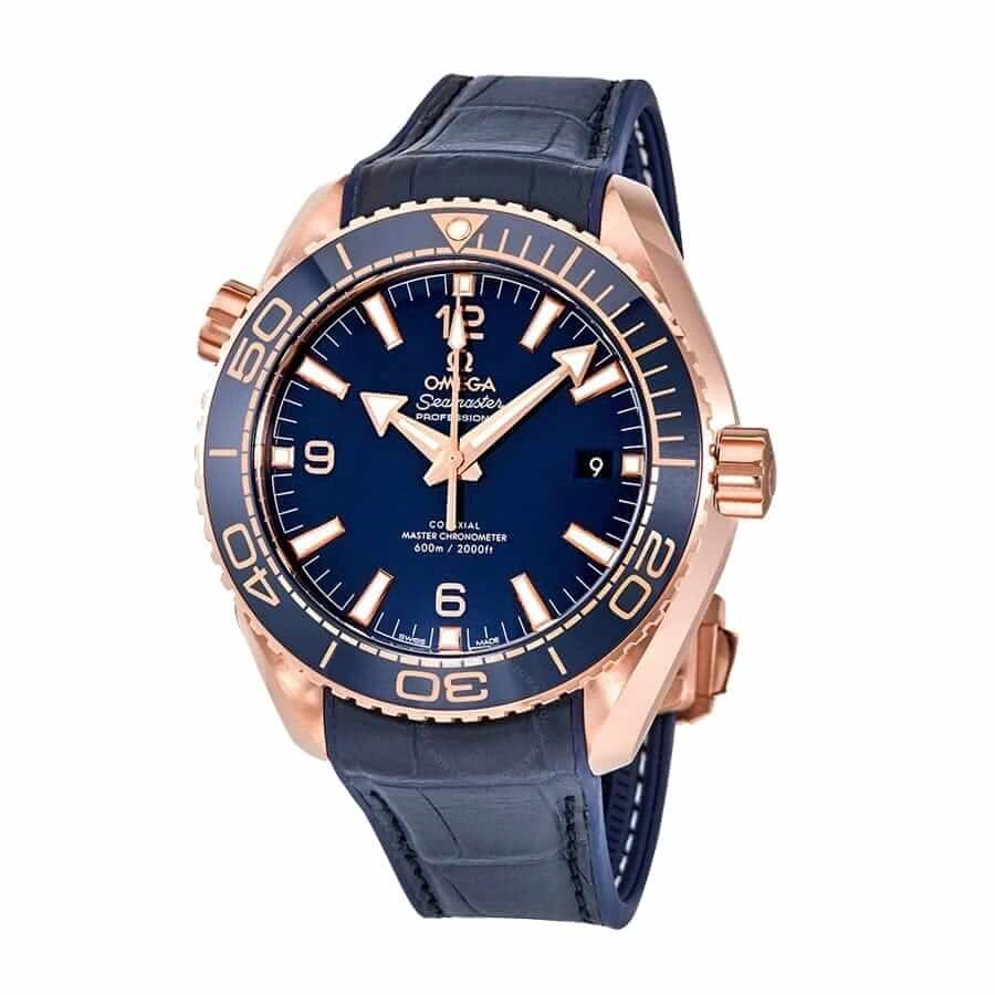 Reptime Omega Seamaster Planet Ocean 232.90.42.21.03.001 Blue Dial Near  Replica Sustainable 308